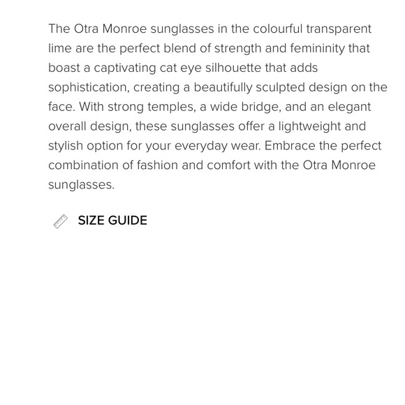 Rare OTRA Monroe Sunnies - Picture 7 of 7